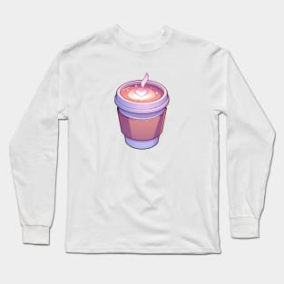 Coffee Heart Vintage Cafe Love Since Long Sleeve T-Shirt